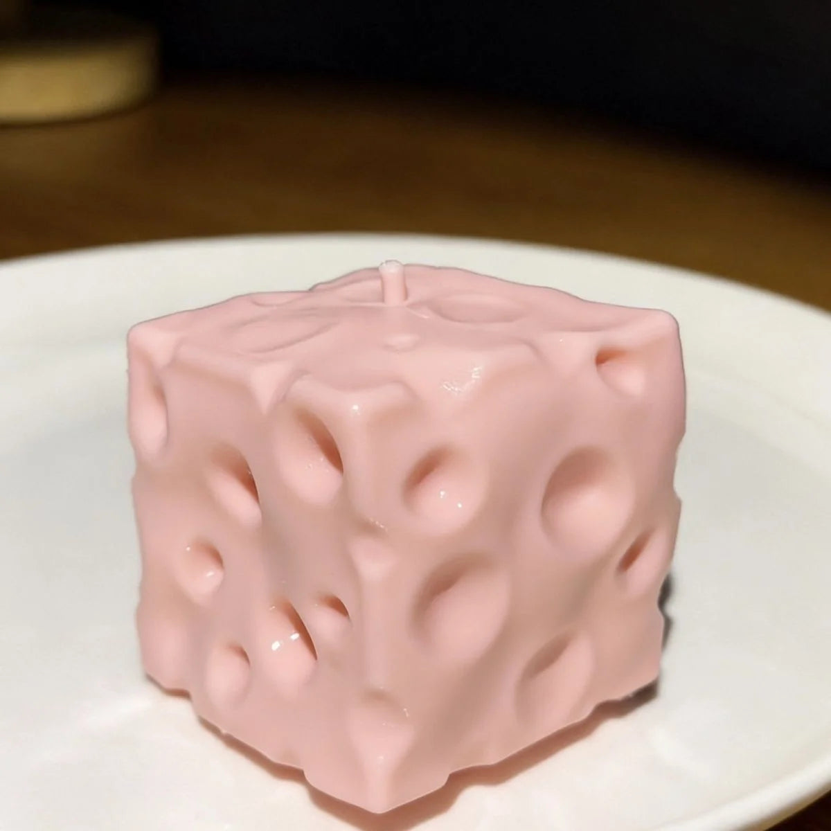 Realistic Square Cheese Squish